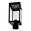 CWI Lighting Windsor 1 Light Black Metal Outdoor Lantern Head