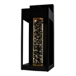 CWI Lighting Rochester LED Integrated Black Metal Outdoor Wall Light