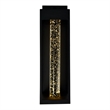 CWI Lighting Rochester LED Integrated Black Metal Outdoor Wall Light