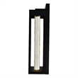 CWI Lighting Rochester LED Integrated Black Metal Outdoor Wall Light