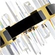 CWI Lighting Aya LED Integrated Pearl Black Metal Chandelier