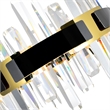 CWI Lighting Aya LED Integrated Pearl Black Metal Chandelier