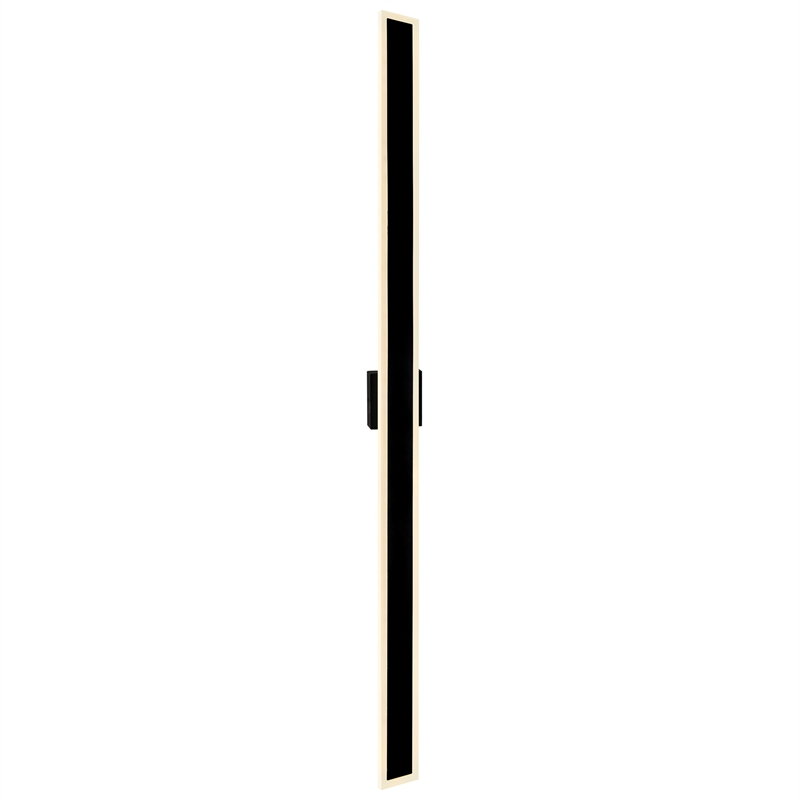 CWI Lighting Malibu LED Integrated Black Metal Outdoor Wall Light