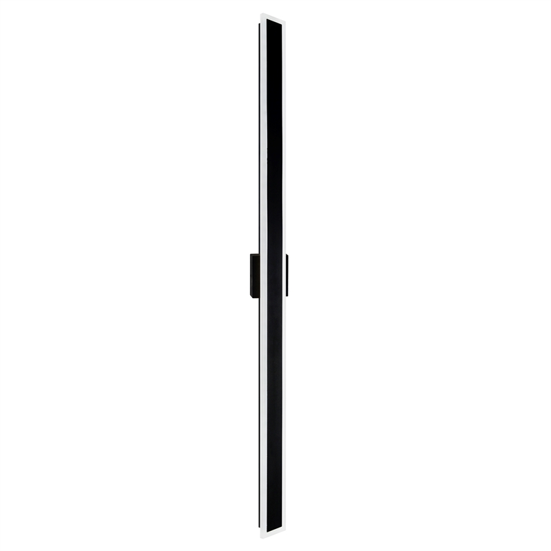 CWI Lighting Malibu LED Integrated Black Metal Outdoor Wall Light