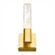 CWI Lighting Greta Integrated LED Brass Wall Light