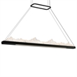 CWI Lighting Himalayas Integrated LED Black Chandelier