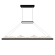 CWI Lighting Himalayas Integrated LED Black Chandelier