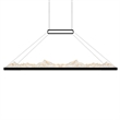 CWI Lighting Himalayas Integrated LED Black Chandelier