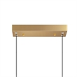 CWI Lighting Himalayas Integrated LED Brass Chandelier