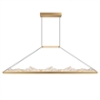 CWI Lighting Himalayas Integrated LED Brass Chandelier