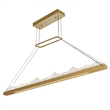 CWI Lighting Himalayas Integrated LED Brass Chandelier