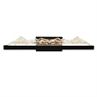 CWI Lighting Himalayas Integrated LED Black Vanity Light