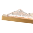 CWI Lighting Himalayas Integrated LED Brass Vanity Light