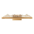 CWI Lighting Himalayas Integrated LED Brass Vanity Light