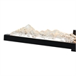 CWI Lighting Himalayas Integrated LED Black Vanity Light