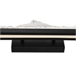 CWI Lighting Himalayas Integrated LED Black Vanity Light