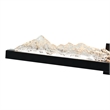 CWI Lighting Himalayas Integrated LED Black Vanity Light