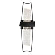 CWI Lighting Guadiana Integrated LED Black Wall Light