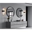 CWI Lighting Guadiana Integrated LED Black Wall Light