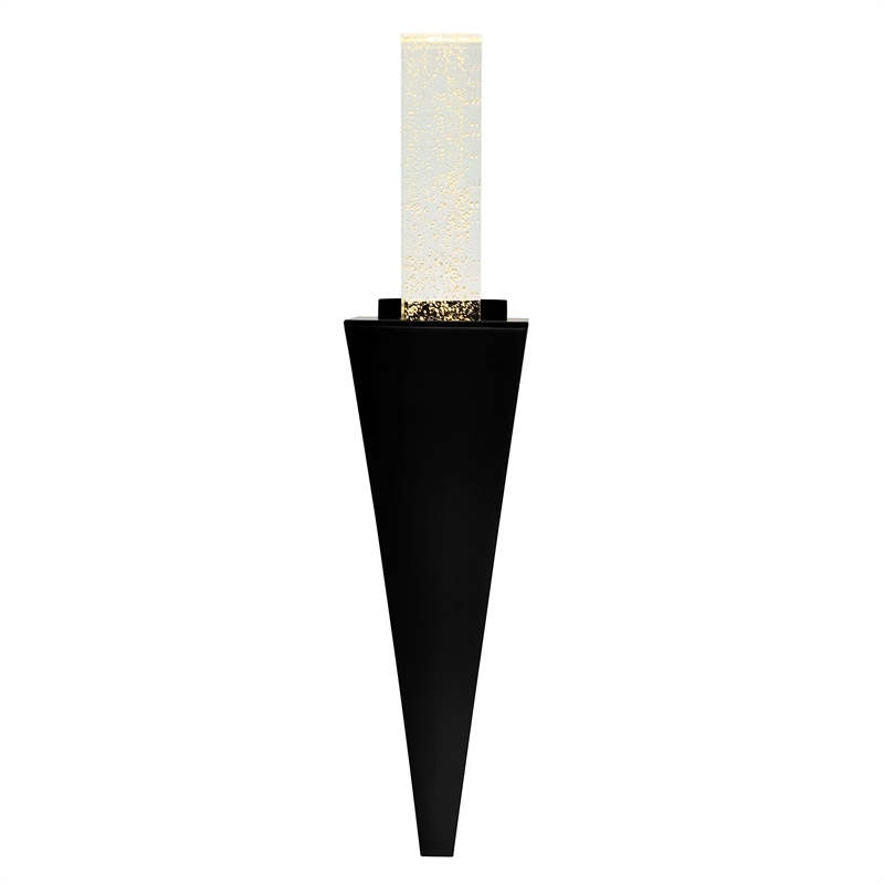CWI Lighting Catania Integrated LED Black Wall Light