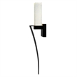 CWI Lighting Catania Integrated LED Black Wall Light