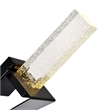 CWI Lighting Catania Integrated LED Black Wall Light