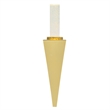 CWI Lighting Catania Integrated LED Satin Gold Wall Light