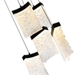 CWI Lighting Lava Integrated LED Black Mini Pendant