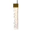 CWI Lighting Lava Integrated LED Brass Chandelier