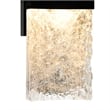 CWI Lighting Lava Integrated LED Black Wall Light