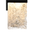 CWI Lighting Lava Integrated LED Black Wall Light