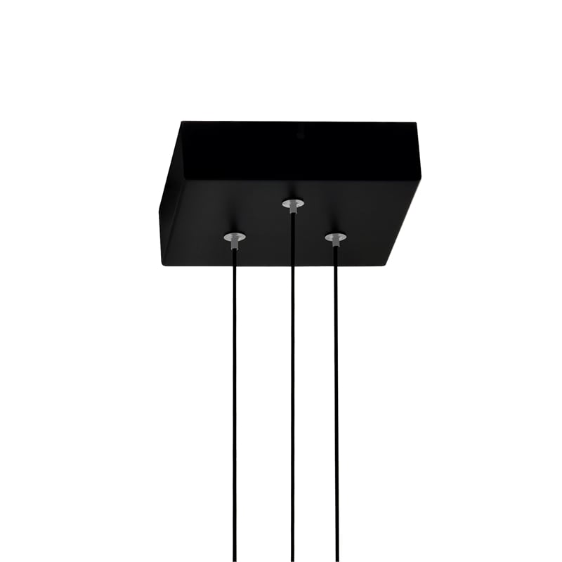 CWI Lighting Stagger Integrated LED Black Mini Pendant