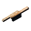 CWI Lighting Stagger Integrated LED Black Vanity Light