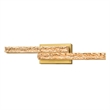 CWI Lighting Stagger Integrated LED Brass Vanity Light