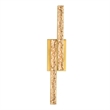 CWI Lighting Stagger Integrated LED Brass Vanity Light