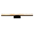 CWI Lighting Stagger Integrated LED Black Vanity Light