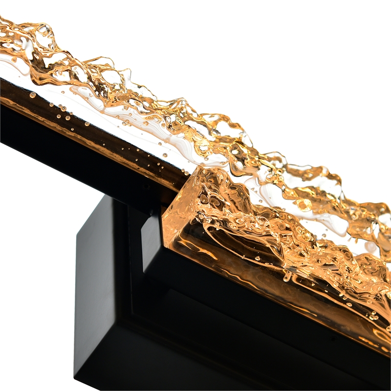 CWI Lighting Stagger Integrated LED Black Vanity Light