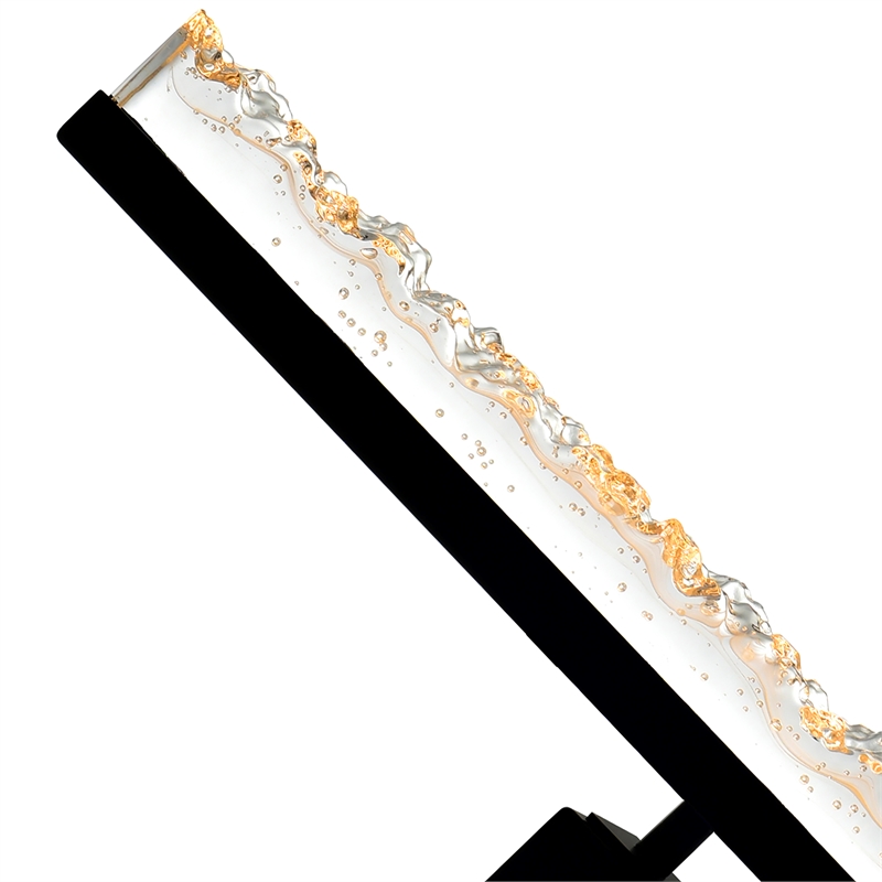 CWI Lighting Stagger Integrated LED Black Vanity Light