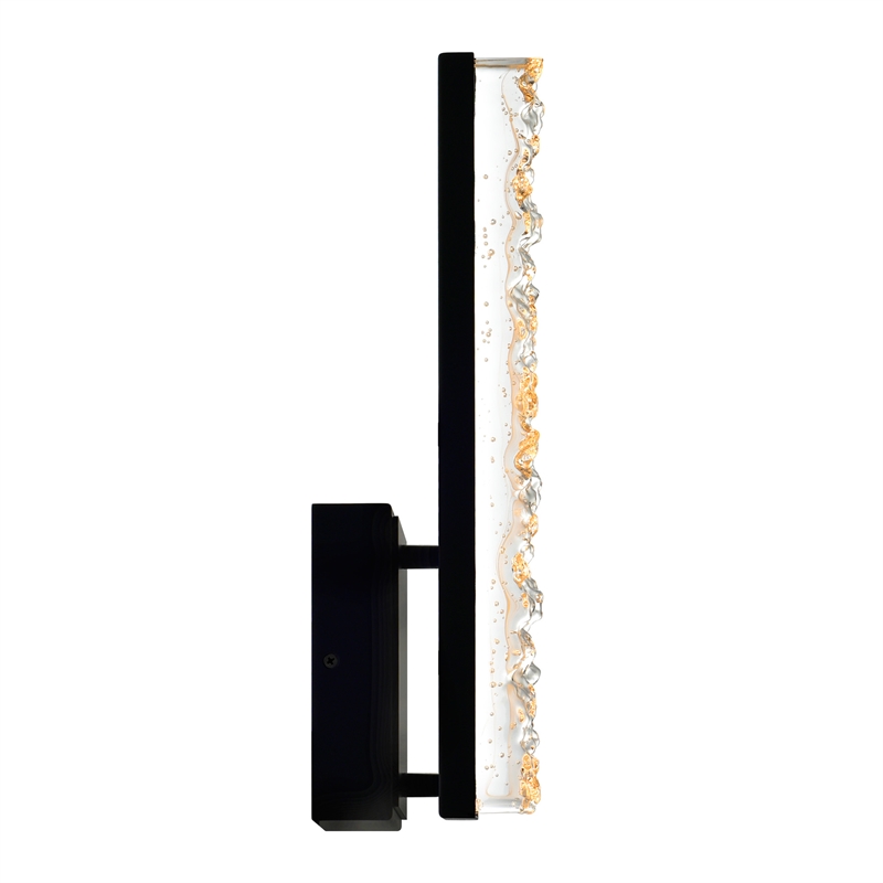 CWI Lighting Stagger Integrated LED Black Wall Light