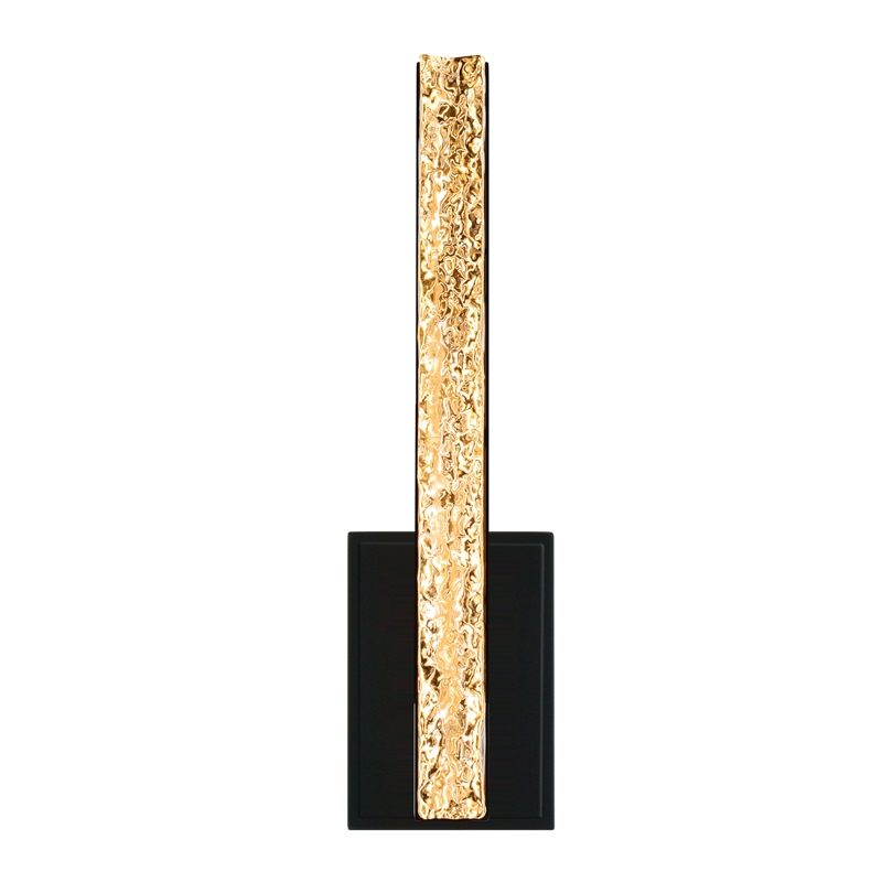 CWI Lighting Stagger Integrated LED Black Wall Light