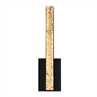 CWI Lighting Stagger Integrated LED Black Wall Light