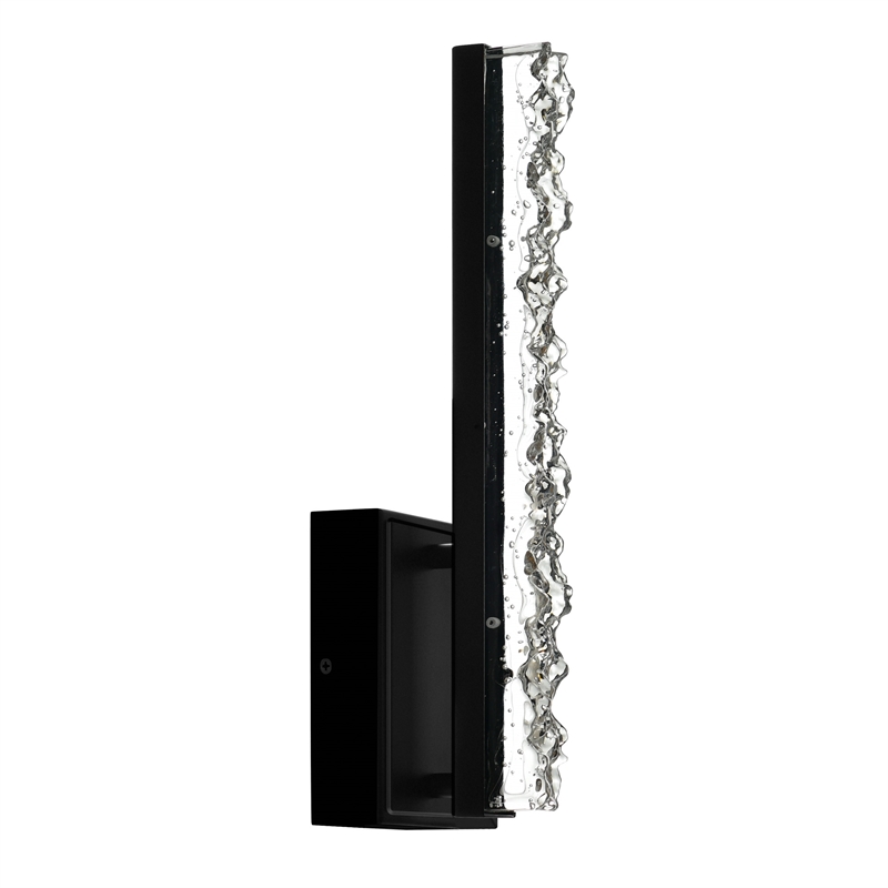 CWI Lighting Stagger Integrated LED Black Wall Light