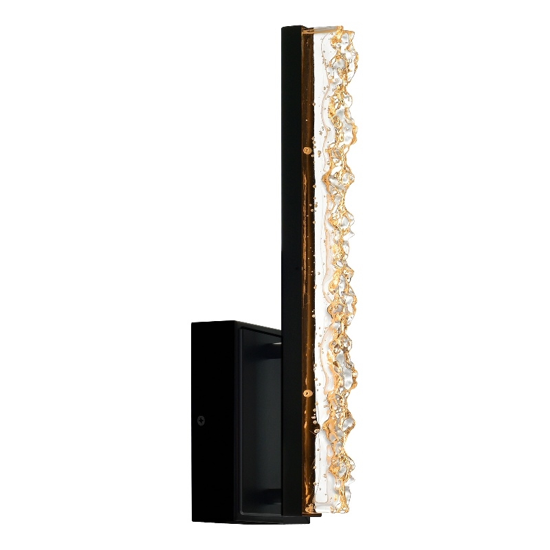CWI Lighting Stagger Integrated LED Black Wall Light