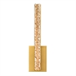 CWI Lighting Stagger Integrated LED Brass Wall Light