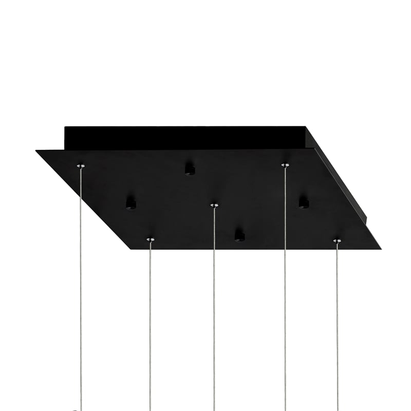 CWI Lighting Greta Integrated LED Black Mini Pendant
