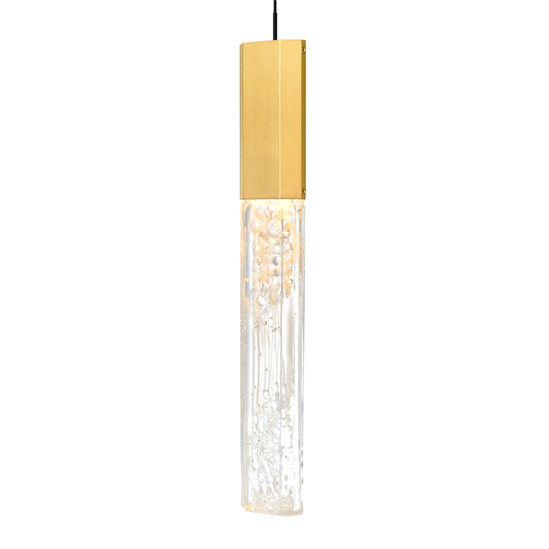 CWI Lighting Greta Integrated LED Brass Chandelier