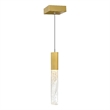 CWI Lighting Greta Integrated LED Brass Mini Pendant