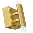 CWI Lighting Greta Integrated LED Brass Vanity Light