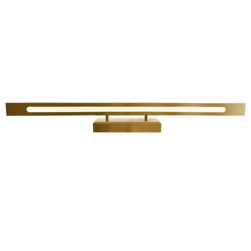 CWI Lighting Himalayas Integrated LED Brass Vanity Light