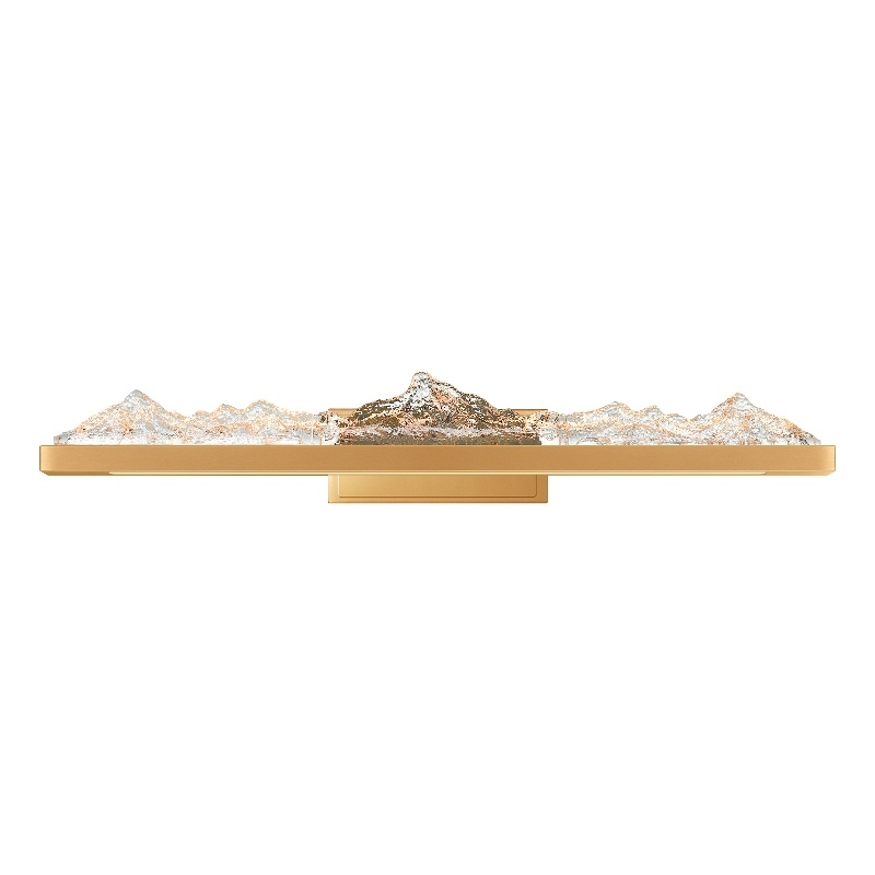 CWI Lighting Himalayas Integrated LED Brass Vanity Light